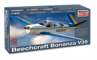 Zoom bild av BEECHCRAFT BONANZA. SKALA 1/48