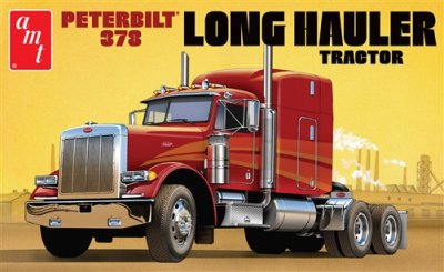 Zoom bild av 1/25 PETERBILT 378 LONG HAULER SEMI TRACTOR