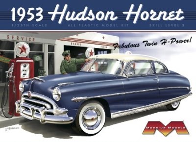 Zoom bild av 1953 HUDSON HORNET. SKALA 1/25