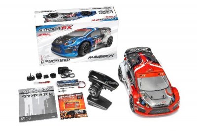 Zoom bild av THE MAVERICK STRADA RX BRUSHLESS RALLYCROSS RACER. RTR. SKALA 1/