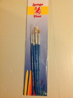 Zoom bild av PENSLAR FÖR HOBBYMÅLNING