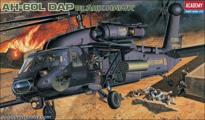 AH-60 L DAP BLACK HAWK. SKALA 1/35