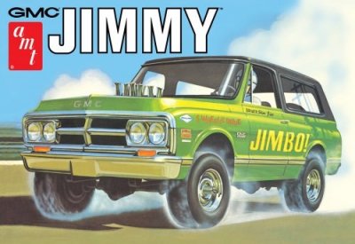 Zoom bild av 1972 GMC JIMMY. SKALA 1/25