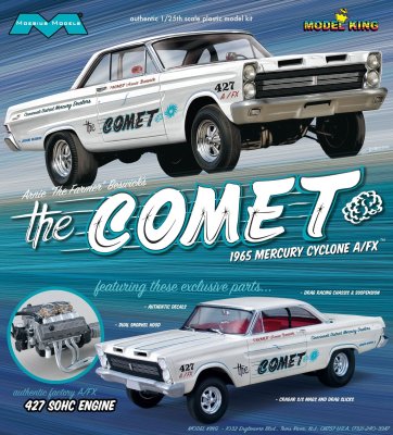 Zoom bild av 1/25 Arnie The Farmer Beswick's 1965 Mercury Cyclone A/FX