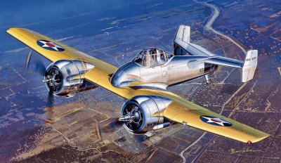 Zoom bild av 1/48 USN XF5F-1 Skyrocket