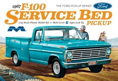 Zoom bild av 1967 FORD F100 SERVICE BED PICKUP. SKALA 1/25