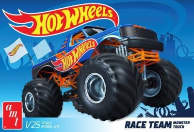Zoom bild av RACE TEAM MONSTER TRUCK HOT WHEELS. SKALA 1/25