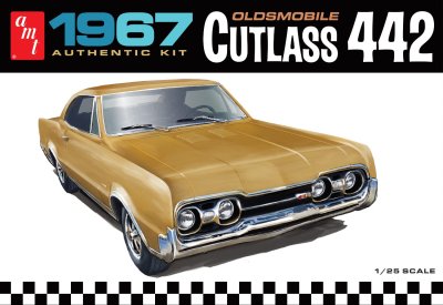 Zoom bild av AMT 1967 Oldsmobile 442 1/25