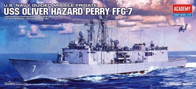 USS OLIVER HAZARD PERRY SKALA 1:350