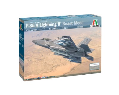 Zoom bild av 1/72 F-35A LIGHTNING II CTOL version (Beast Mode)