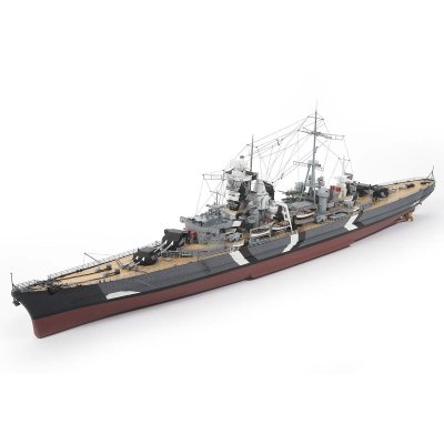 Zoom bild av Prinz Eugen, tung kryssare – träbyggsats i skala 1:200
