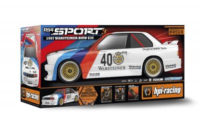 Zoom bild av RS4 SPORT 3 BMW M3 E30 WARSEINER. KÖRKLAR. SKALA 1/10