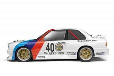 Zoom bild av RS4 SPORT 3 BMW M3 E30 WARSEINER. KÖRKLAR. SKALA 1/10