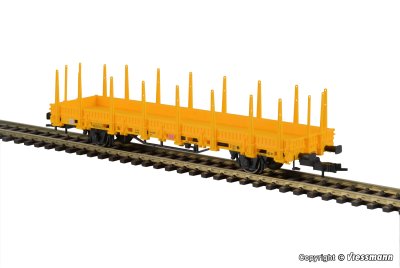 Zoom bild av H0 Low side car, yellow