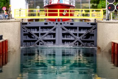 Zoom bild av SLUSSANLÄGGNING I SKALA HO