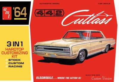 Zoom bild av 1/25 1964 Olds Cutlass 442 Hardtop