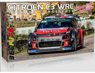 Zoom bild av 1/24 Citroen C3 Tour de Corsica 2018 Team Loeb/Elena