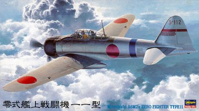 Zoom bild av 1/48 Mitsubishi A6M2a Zero Type11(19142)