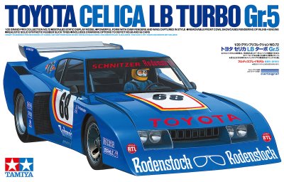 Zoom bild av TAMIYA 1/20 Toyota Celica LB Turbo Gr.5