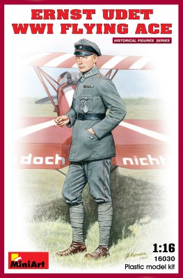 Zoom bild av ERNST UDET. WW I FLYING ACE SKALA 1/16