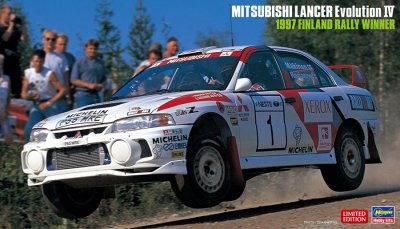 FINLAND RALLY WINNER 1997 CAR NO.1 TOMMI MAKINEN. SKALA 1/24