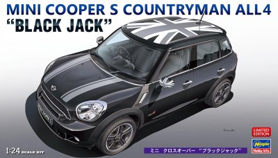 Zoom bild av 1/24 Mini Cooper S, Countryman ALL4, Black Jack