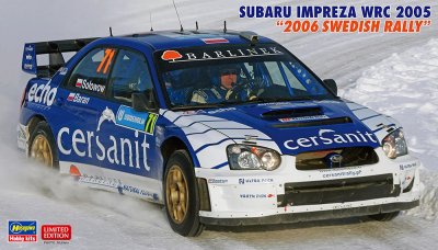 Zoom bild av 1/24 Subaru Impreza WRC 2005, 2006 Sweden Rally