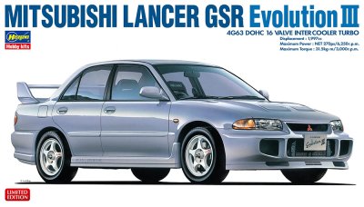 1/24 Mitsubishi Lancer GSR Evo III