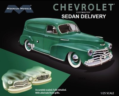 Zoom bild av 1/25 1947 Chevy Fleetmaster Sedan Delivery