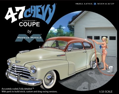 Zoom bild av 1/25 1947 Chevy Fleetmaster Coupe
