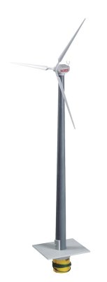 Zoom bild av 1 st. Nordex Wind generator INKL. MOTOR. SKALA N.