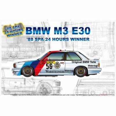 BMW M3 E30 88 SPA 24h WINNER.
