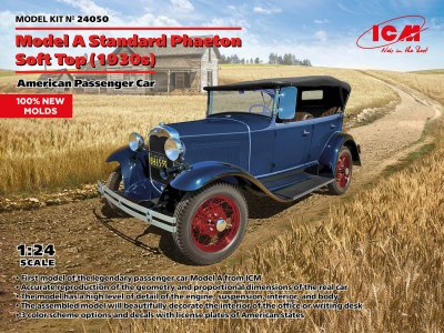 Zoom bild av Model A Standard Phaeton Soft Top (1930s) American Passenger Car