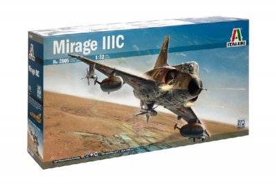 Zoom bild av MIRAGE IIIC. SKALA 1/32