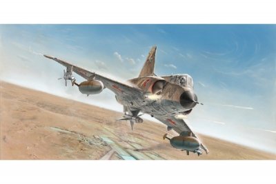 Zoom bild av MIRAGE IIIC. SKALA 1/32