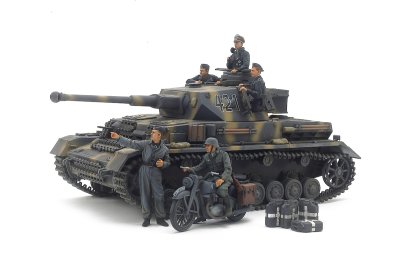 Zoom bild av TAMIYA 1/35 German Tank Panzerkampfwagen IV Ausf.G Early
