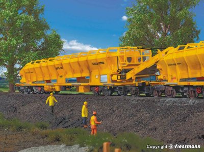 Zoom bild av H0 Ballast collector MFS 100, finished model