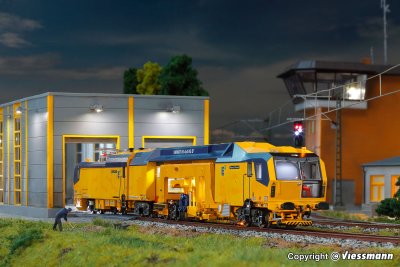 Zoom bild av H0 Unimat 09-4x4/4S E³ Tamping machine, P & T, functional model for 2 rail version