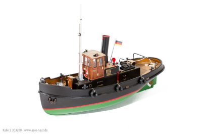 Zoom bild av RC BÅTBYGGSATS KALLE2 DAMPFSCHLEPPER SKALA 1/20