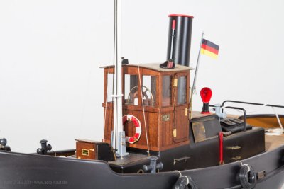 Zoom bild av RC BÅTBYGGSATS KALLE2 DAMPFSCHLEPPER SKALA 1/20