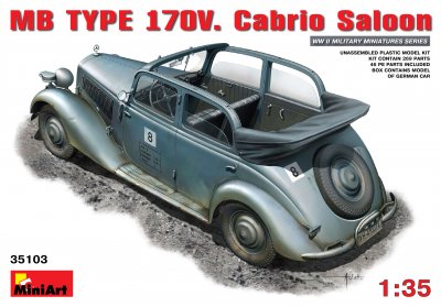 MB TYPE 170V Cabrio Saloon 1/35