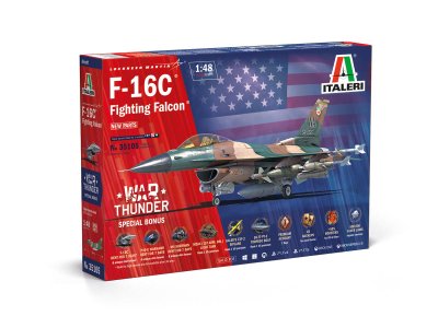 Zoom bild av 1/48 WAR THUNDER F-16C Fighting Falcon Incl. IN-GAME BONUS