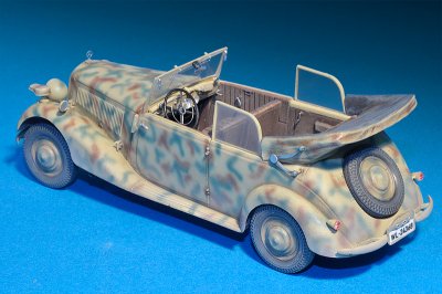Zoom bild av Tysk chefbil MB170V, cabriolet 1/35