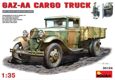 Zoom bild av GAZ-AA CARGO TRUCK 1.5t TRUCK 1/35