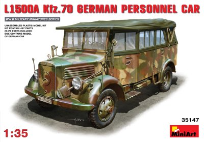 Zoom bild av L1500A (Kfz.70) GERMAN PERSONNEL CAR 1/35