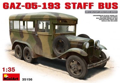 Zoom bild av GAZ-05-193 STAFF BUS 1/35