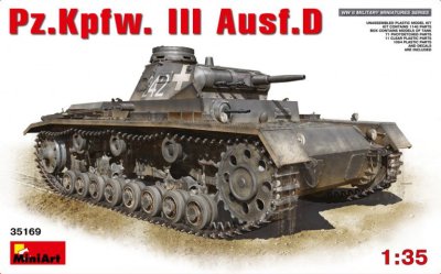 Zoom bild av Pz.Kpfw.III Ausf.D 1/35