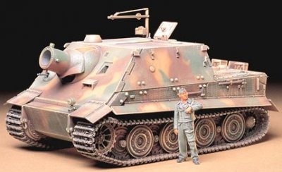 Zoom bild av 38 CM. ASSAULT MORTAR STURMTIGER MED 1 FIGUR. SKALA 1/35
