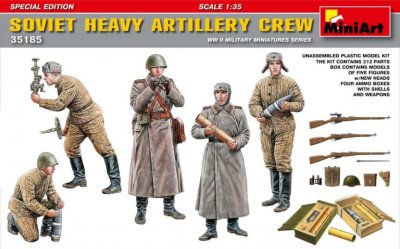 Zoom bild av SOVIET HEAVY ARTILLERY CREW 1/35