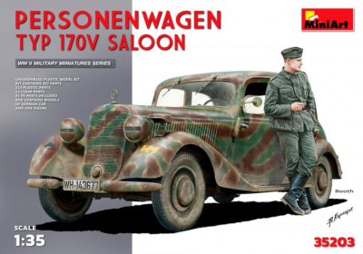 Zoom bild av Personbil TYP 170V SALOON Special Edition WW2 1/35